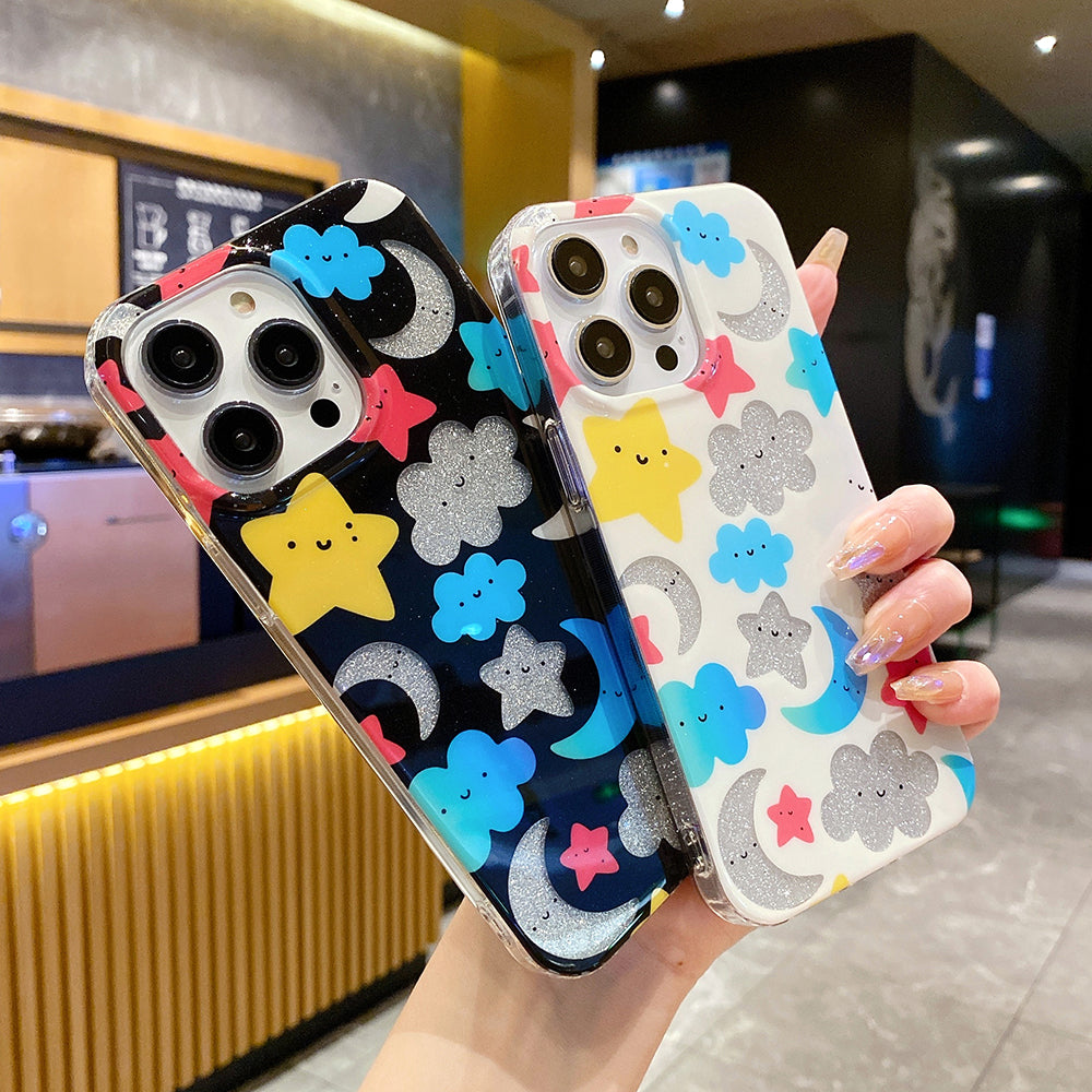 For iPhone 14 Pro Max IMD Glitter Powder Back Cover Anti-drop Phone Protective Case For iPhone 14 Pro Max IMD Glitter Powder Back Cover Anti-drop Phone Protective Case